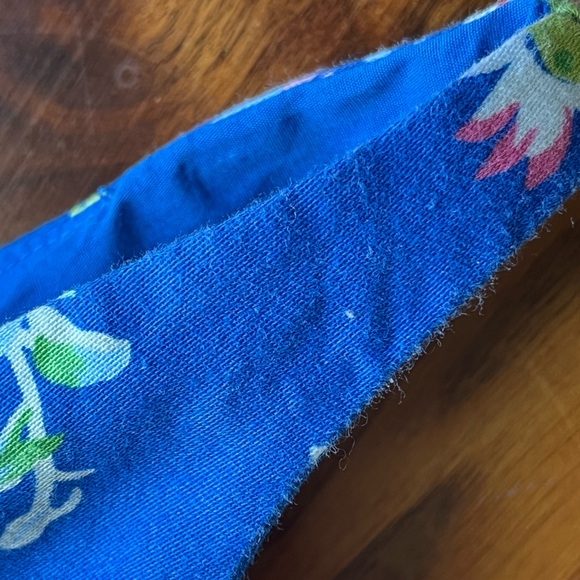 Polo Ralph Lauren girls Floral Button back dress botanical blue size 6, … - Picture 11 of 11